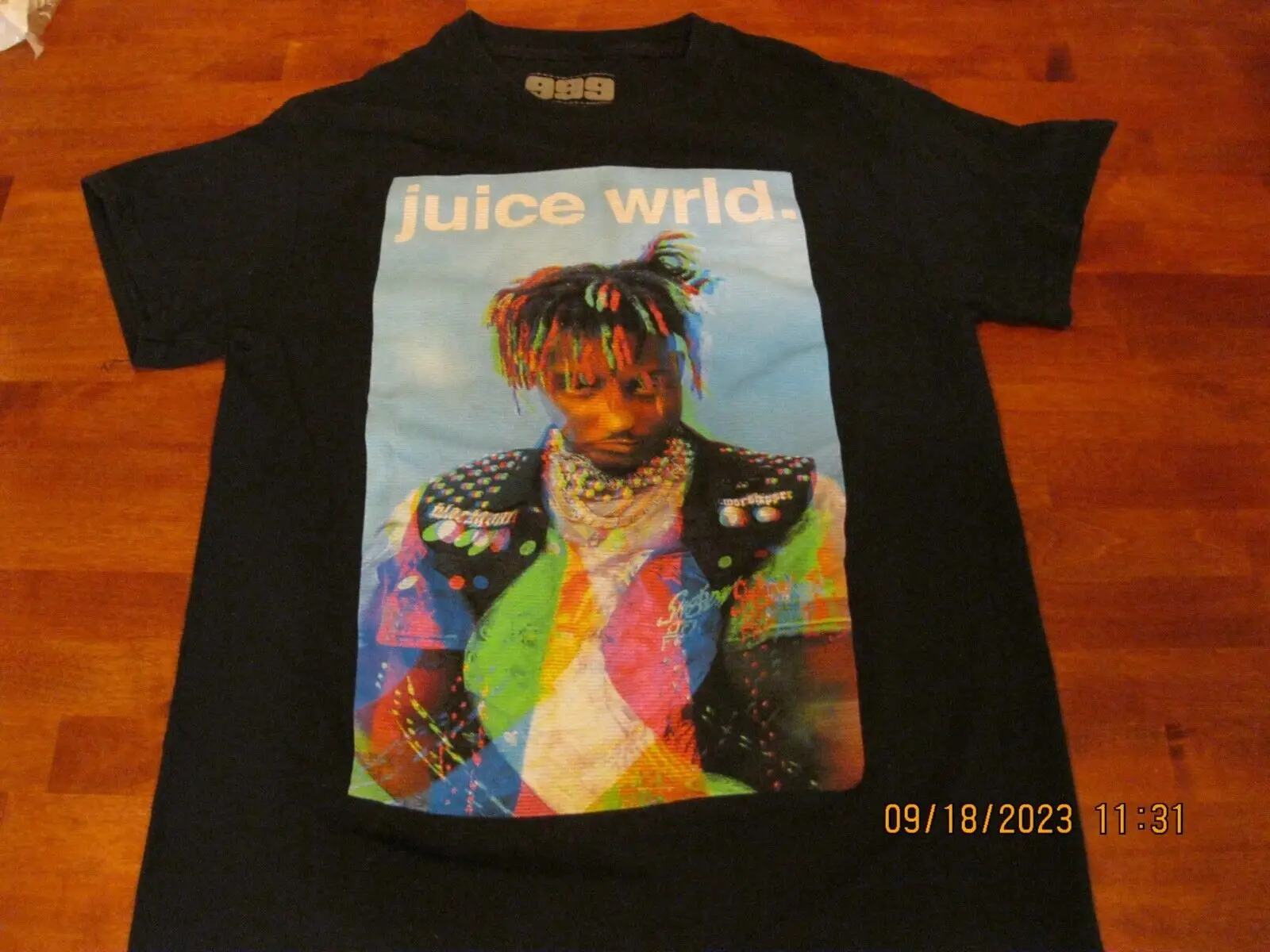 Juice World Wrld. 999 Legends Ufficiali Never Die T Shirt Black Sz Small