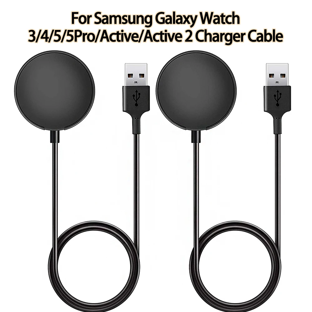 2 Pezzi Per Samsung Galaxy Watch 4 Cavo Di Ricarica Per Samsung Watch 5 / 5Pro / Active 2/ Active Watch Cavo Adattatore Di Ricarica Usb