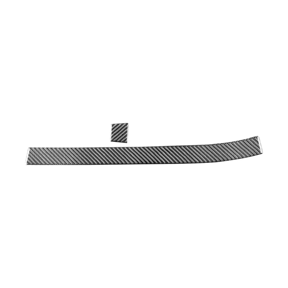 Per Honda S2000 2000-2009 Soft Carbon Fiber Center Console Co-Pilot Dashboard Trim Strip Sticker Accessori Interni