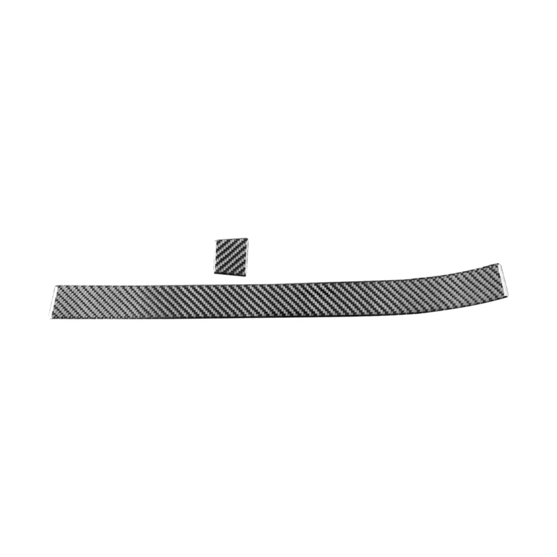 Per Honda S2000 2000-2009 Soft Carbon Fiber Center Console Co-Pilot Dashboard Trim Strip Sticker Accessori Interni