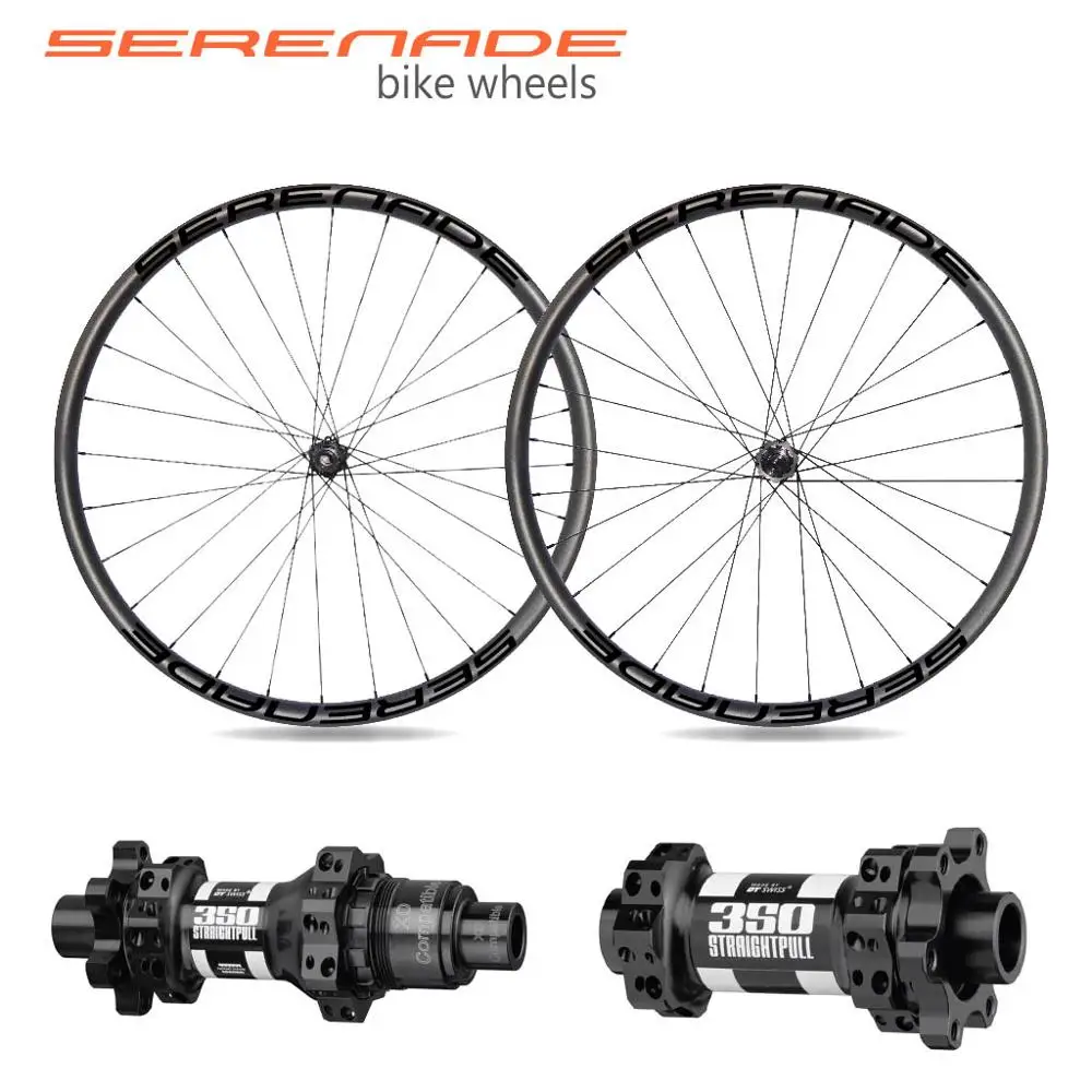 33Mm Di Larghezza 26Mm Di Profondità Migliori Ruote Per Biciclette Mountiain In Carbonio Leggero 29Er Mtb Bike Wheelset Dt Swiss 350 Mozzi
