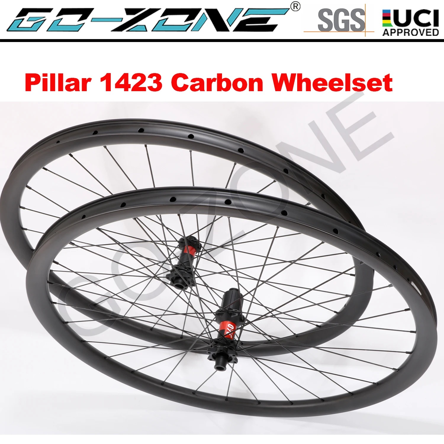 Set Di Ruote Mtb In Carbonio Leggero 27.5 Tubeless Dt Swiss 240 Pillar 1423 Thru Axle / Quick Release / Boost Pezzi Di Ricambio Per Bicicletta