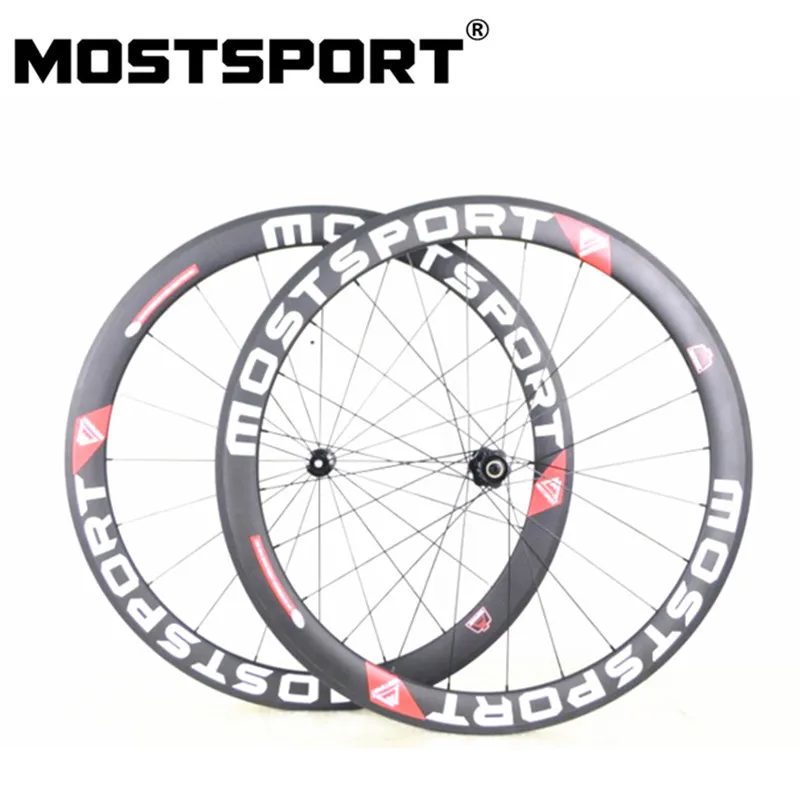 Mostsport 50Mm Tubolari Ruote In Carbonio Con Etero Pull Dt Swiss 350 Hub Sapim Cx-Ray Parlato