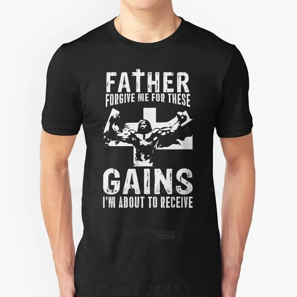 Padre Morse Me For Thouses-Funny Gym T Shirt Motivazionale Humor Gym Shirts Reps For Jesus Jesus Is My Spotter Fitness