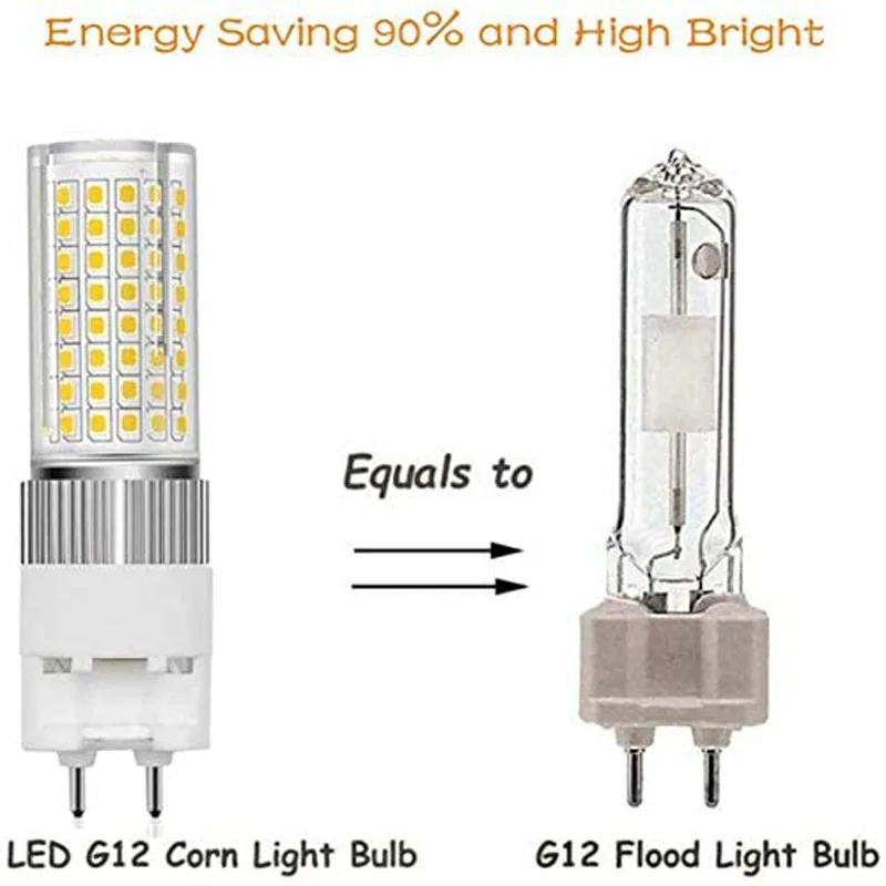 G12 Led Corn Light 15W 25W G12 2Pin Pl Lampadina Sostituire G12 Cdm Lampadina Alogena Ac85-265V