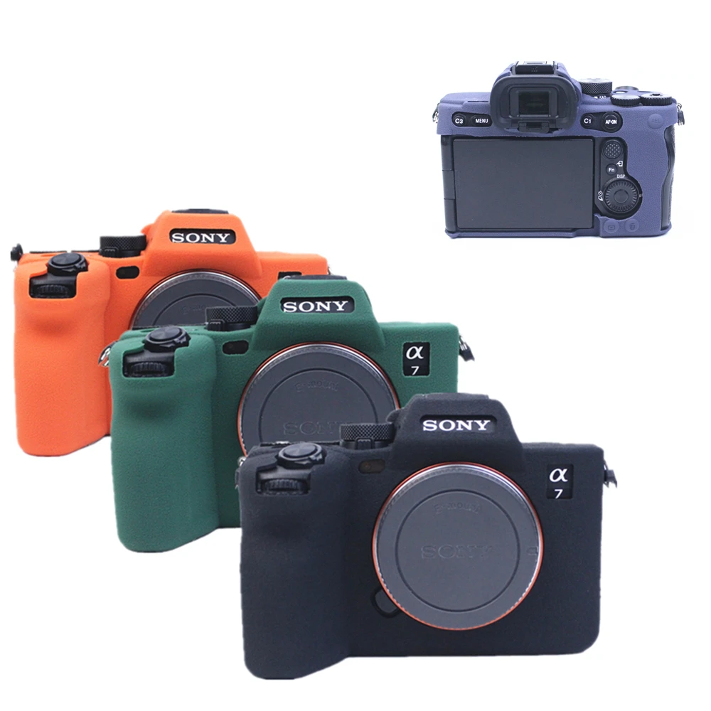 A7Iv A7Iv A7M4 Custodia In Silicone Di Gomma Custodia Protettiva Per La Copertura Del Corpo Per Fotocamera Sony A7Iv
