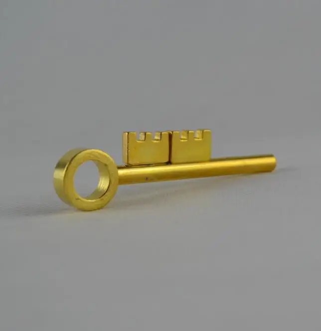 Mystery Golden Key Skeleton Magic Tricks Mago Close Up Illusions Gimmick Puntelli Che Appariscono Mentalism Ghost Moving Key Magia