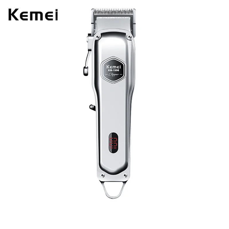 Kemei Km-1998 Professionale Premium Tagliacapelli Uomini Pro Versione 2000Mah Batteria Super Leggero Super Forte Super Silenzioso Barbiere