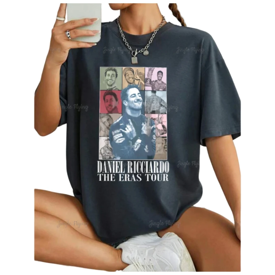 Daniel Ricciardo The Eras Tour T-Shirt Driver Daniel Ricciardo Shirt Limited Edition