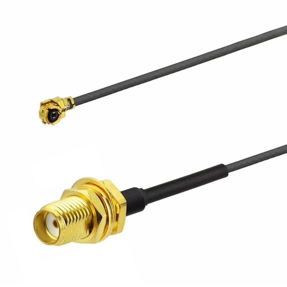 Cavo Connettore Sma Femmina A Ufl/U.Fl/Ipx/Ipex Rf Coax Adapter Assembly Rg1.13 Cavo Pigtail Da 15Cm Per Modulo Pci Wifi Card 4G