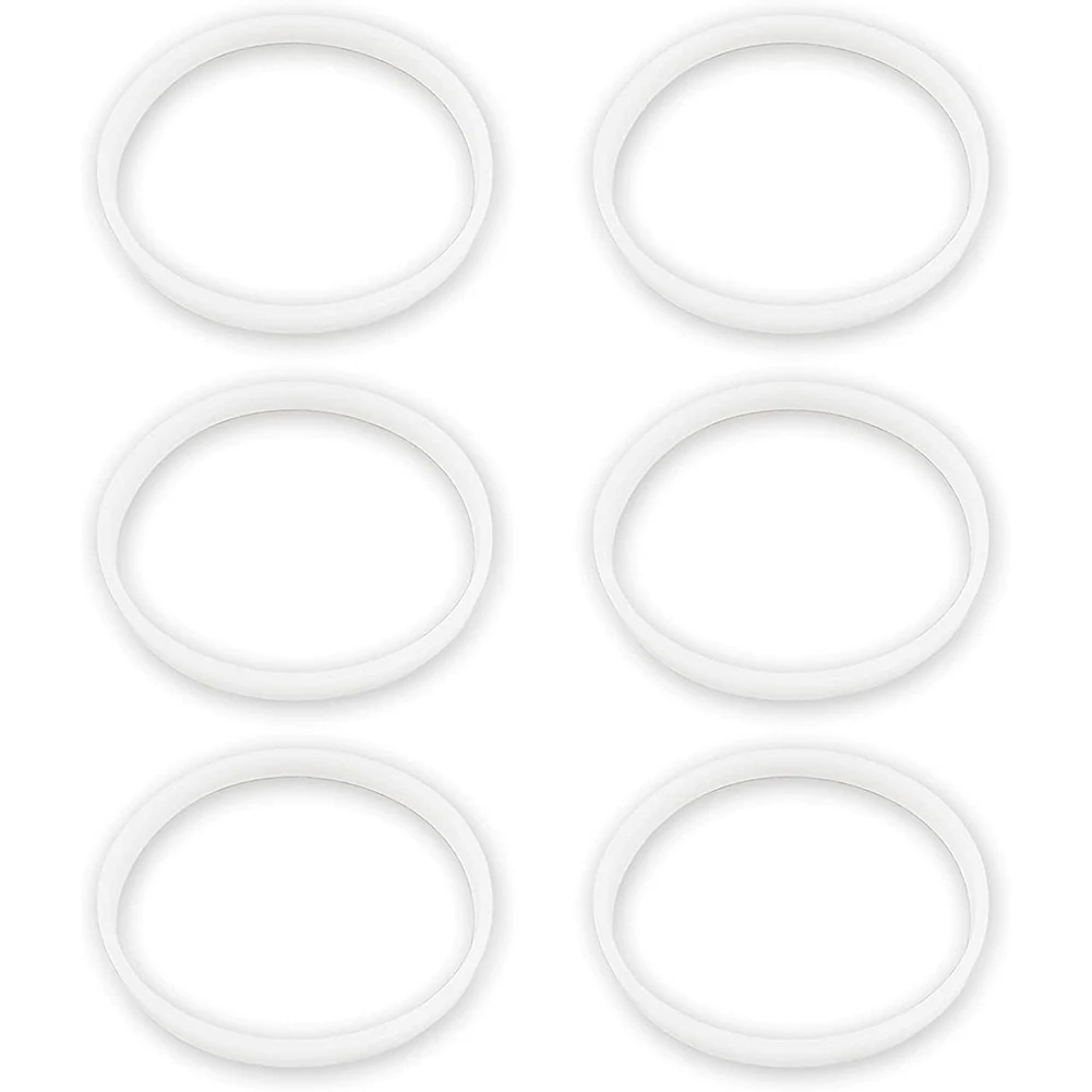 6 Pezzi Guarnizioni In Gomma Guarnizione Di Ricambio O-Ring Bianco Per Ninja Juicer Blender Cups Parti Di Ricambio Guarnizioni Bl770 Small