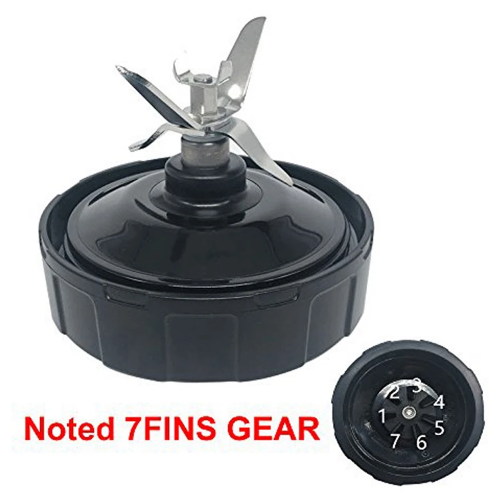 7 Alette Blender Blade Part Juicer Case Mixer Ricambio Assemblaggio Di Ricambio Per Nutri Ninja Pro Auto-Iq Spremiagrumi Portacoltelli