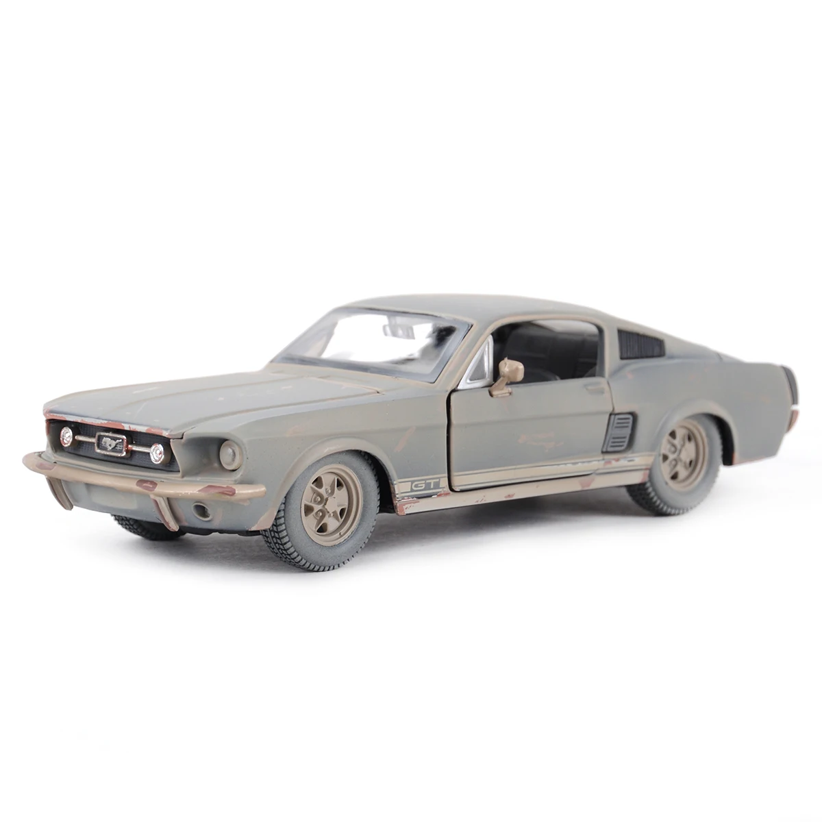 1:24 1967 Ford Mustang Gt Retro Sports Car Static Die Cast Veicoli Modello Da Collezione Giocattoli Per Auto