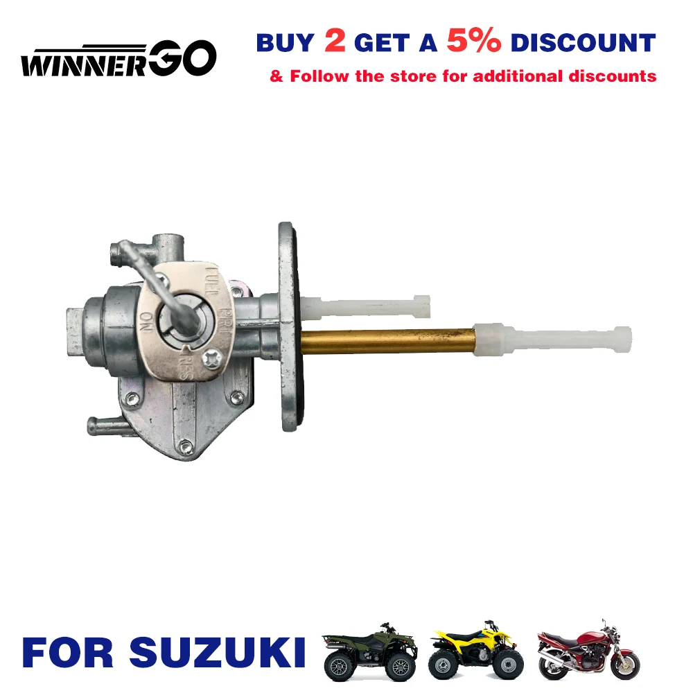 Gas Carburante Rubinetto Rubinetto Valvola Interruttore Pompa Per Suzuki Gsf600 Gsf1200 Drz 400 Bandit 600 1200 Lt 80 Atv Ls 650 Savage 650 Ls-650