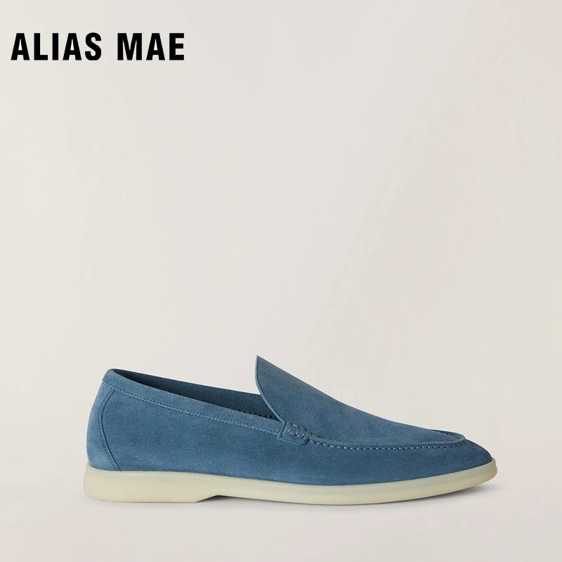 Alias Mae Outdoor Leather Senior Designer Round Head Lp Suede Handmade 2023 Classic Luxury Casual Shoes