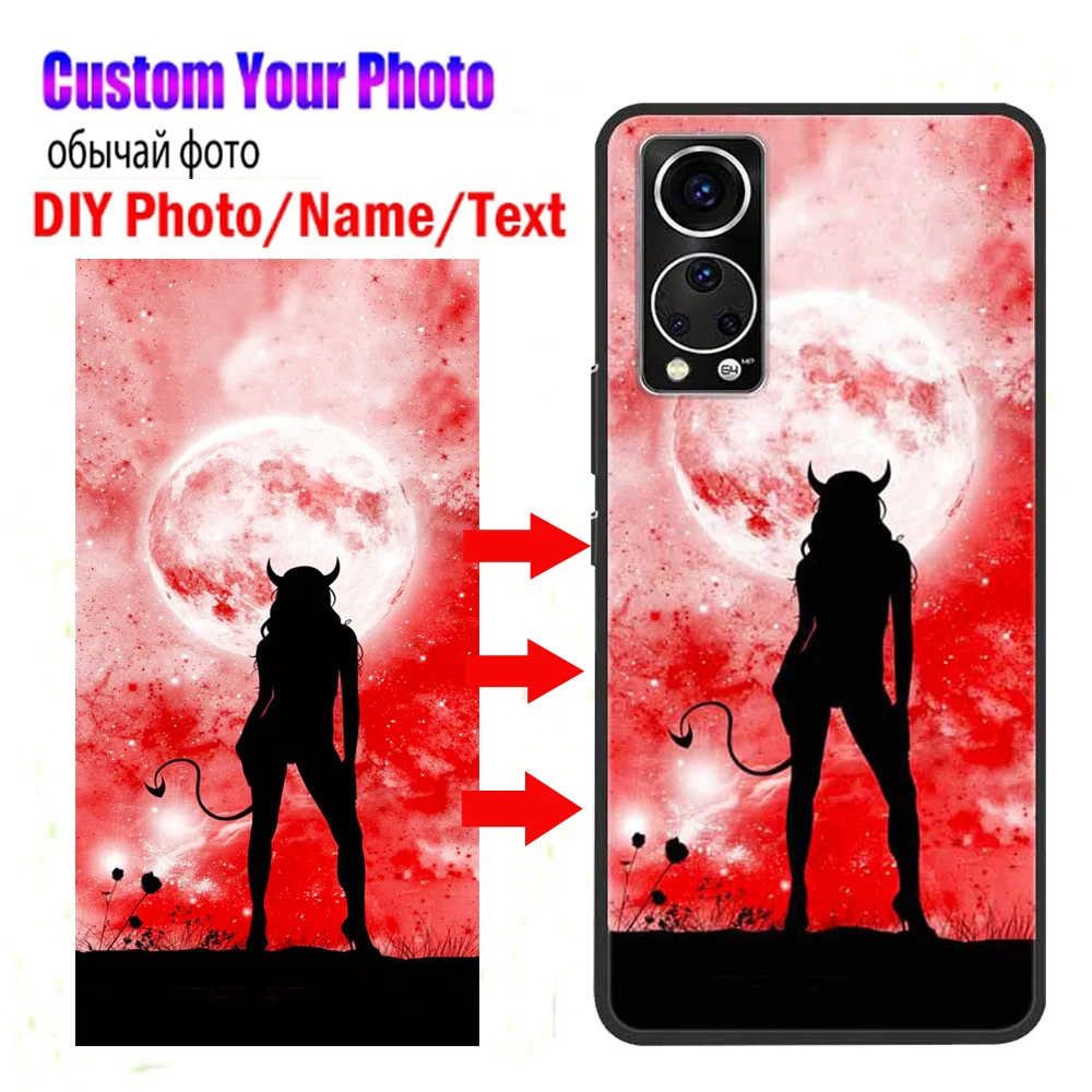 Custodie Personalizzate Personalizzate Per Zte Axon 30 5G 20 40 Pro Foto Personalizzata Imagen Cover Per Zte Axon 11 Se 5G Phone Coque