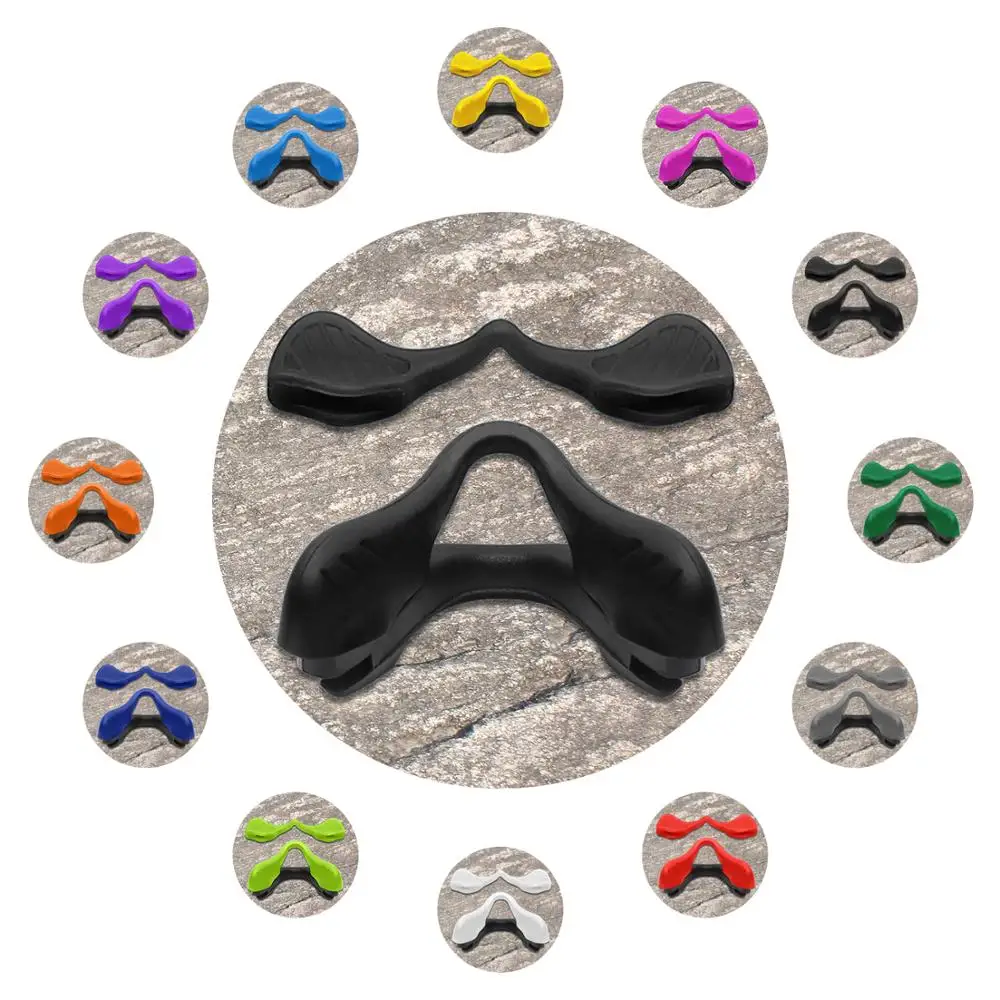 Cuscinetti Nasali Di Ricambio In Gomma Siliconica E.O.S Per Telaio Multiuso Oakley Si Industrial Lapide