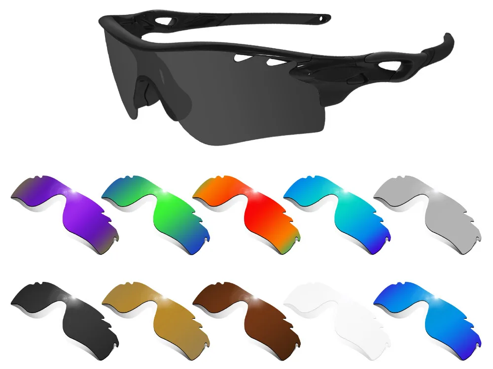 Lenti Di Ricambio Polarizzate Glintbay Performance Per Occhiali Da Sole Ventilati Oakley Radarlock Path-Colori Multipli