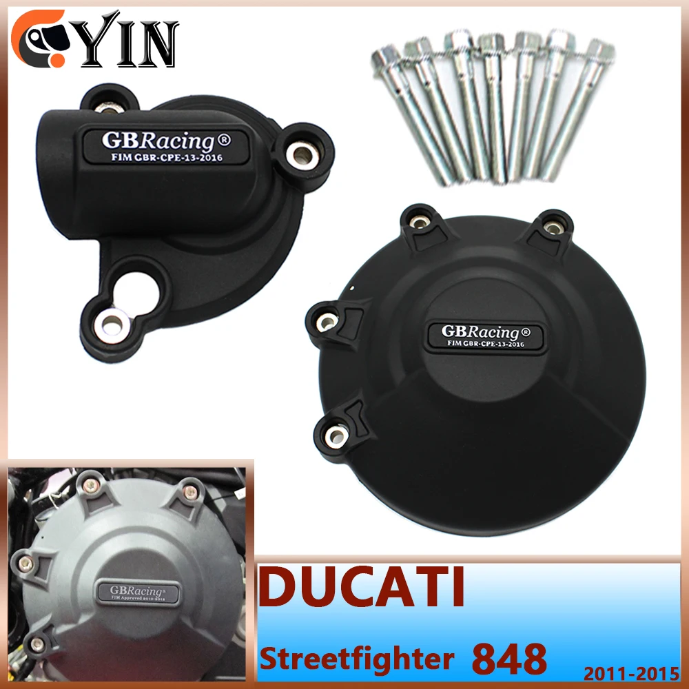 Per Ducati Streetfighter 848 Streetfighter 848 Accessori Moto Protezione Coperchio Motore Per Copertura Motore Gbracing