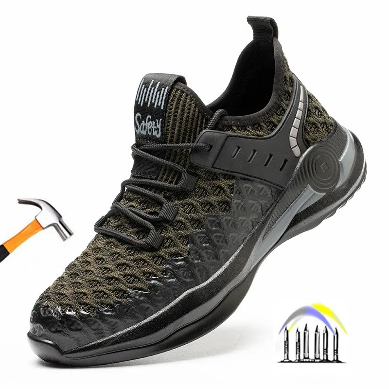 Comode Scarpe Antinfortunistiche Da Uomo Scarpe Da Ginnastica Antinfortunistiche Antinfortunistiche Antinfortunistiche Antiurto Per Donna Uomo Scarpe 