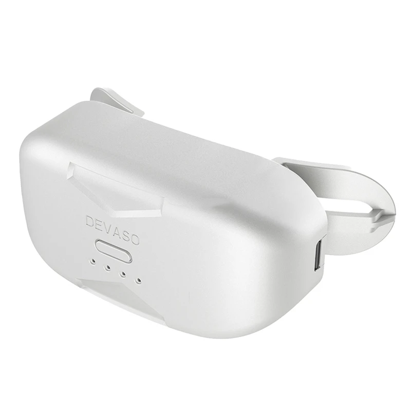 Nuovo-Caricabatteria Per Bobovr/Kiwi/M2 Head Strap 6000Mah Power Bank Per Quest Pro/Pico 4/Quest 2 Vr Elite Head Strap