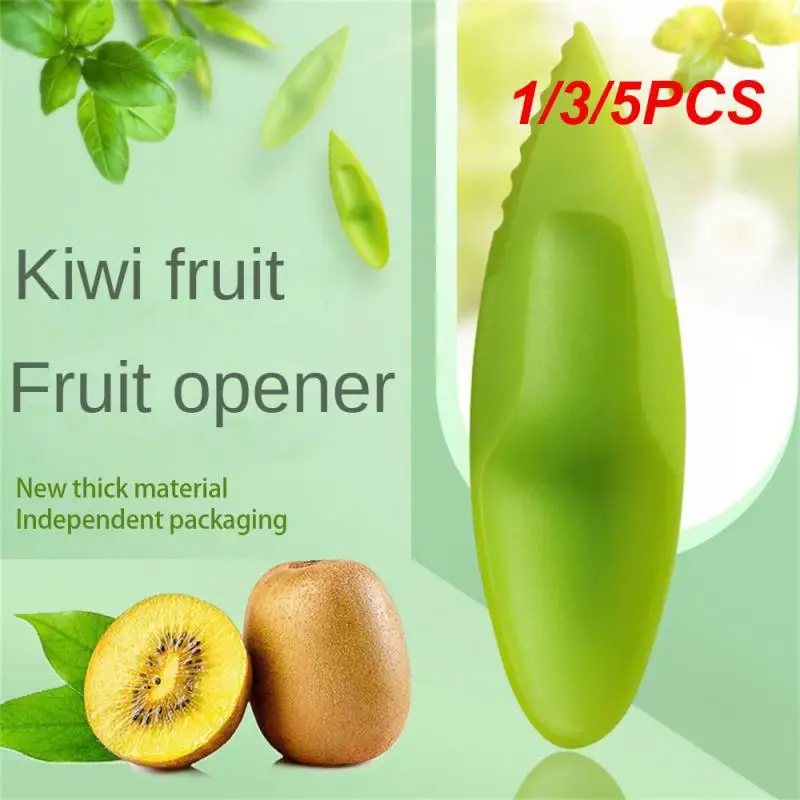 1/3/5 Pz Set Plastica Kiwi Cucchiaio 11.5*3Cm 2 In 1 Kiwi Dig Cucchiaio Scoop Candy Color Frutta Coltello Affettatrice Pelapatate Cutter