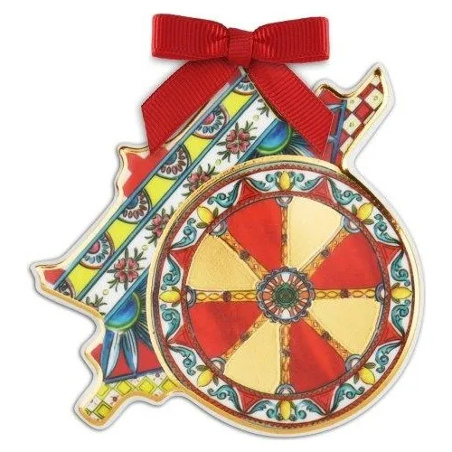 Baci Milano Gdacho Carrozza Ornamento Natalizio