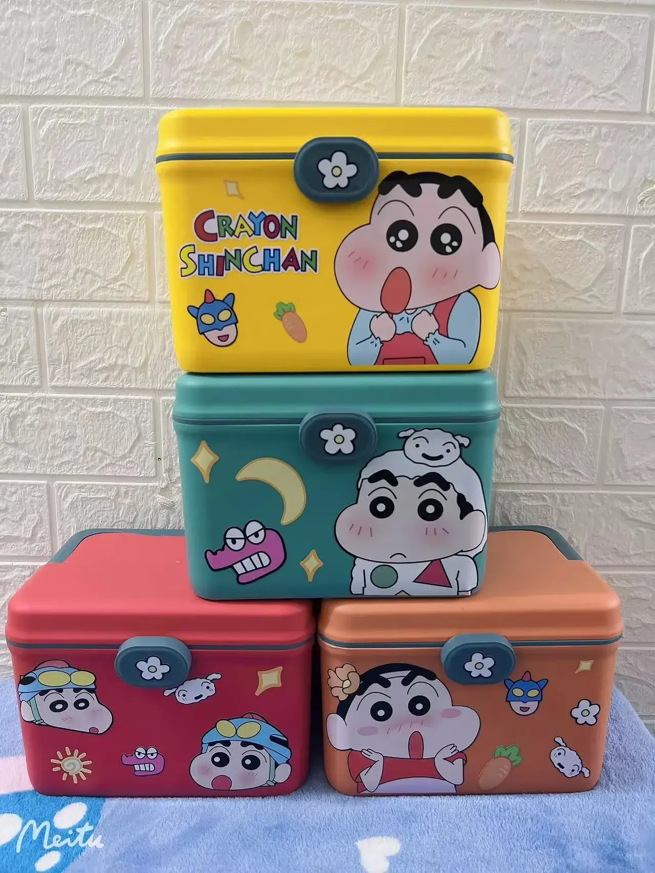 Crayon Shin-Chan Creative Portable Medicine Kit Cartoon Medicine Storage Household Emergency Medicine Box