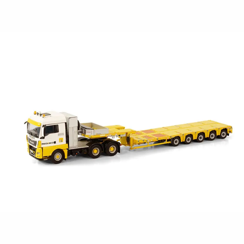 Diecast 1:50 Scale Man Tgx Truck Heavy Transporter Trailer Modello 01-3684 Collection Souvenir Display Veicolo Giocattolo