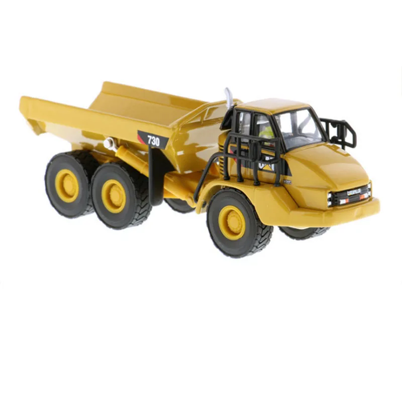 1:87 Scala Cat 730 Autocarro Con Cassone Ribaltabile Articolato Veicolo In Lega Di Trasporto Simulato Pressofuso 85130 Per Regali Per Bambini Giocatto