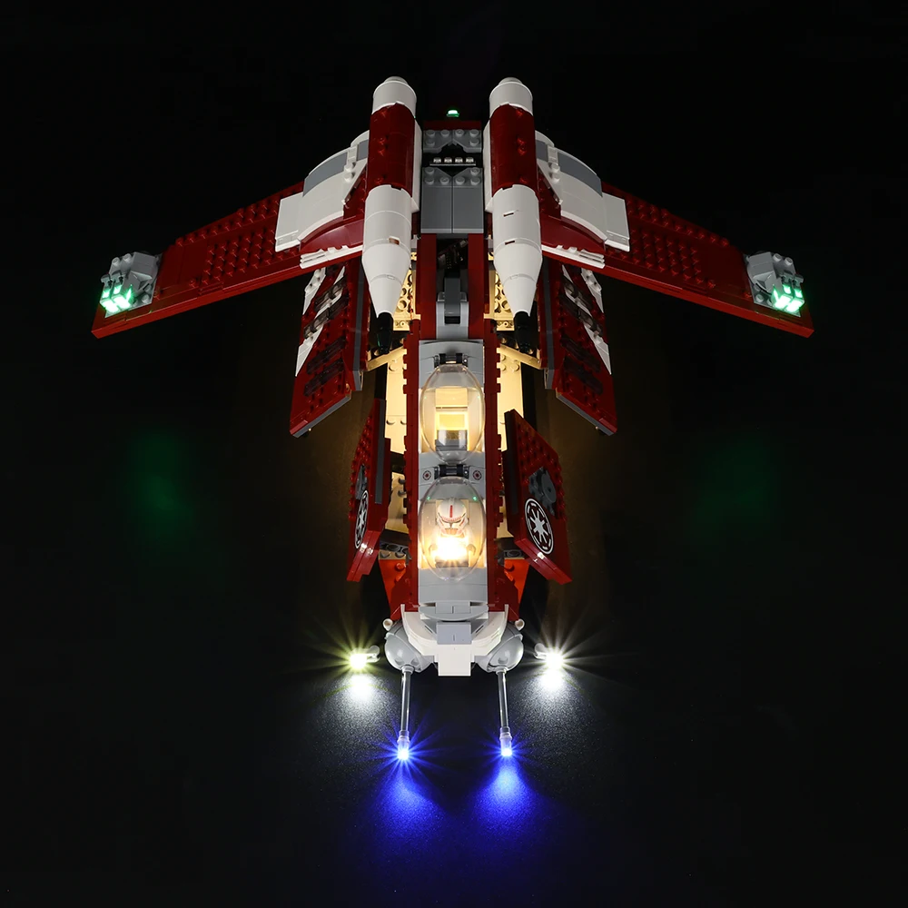 Easylite Led Light Kit Per 75354 Coruscant Guard Gunship Building Blocks Giocattoli Lampada Set Solo Illuminazione Nessun Modello
