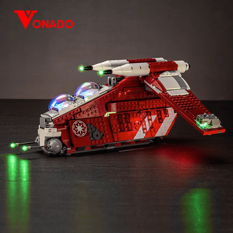 Vonado Led Light 75354 Set Per Coruscant Guard Gunship™Blocchi Di Costruzione (Solo Accessori Di Illuminazione Inclusi)