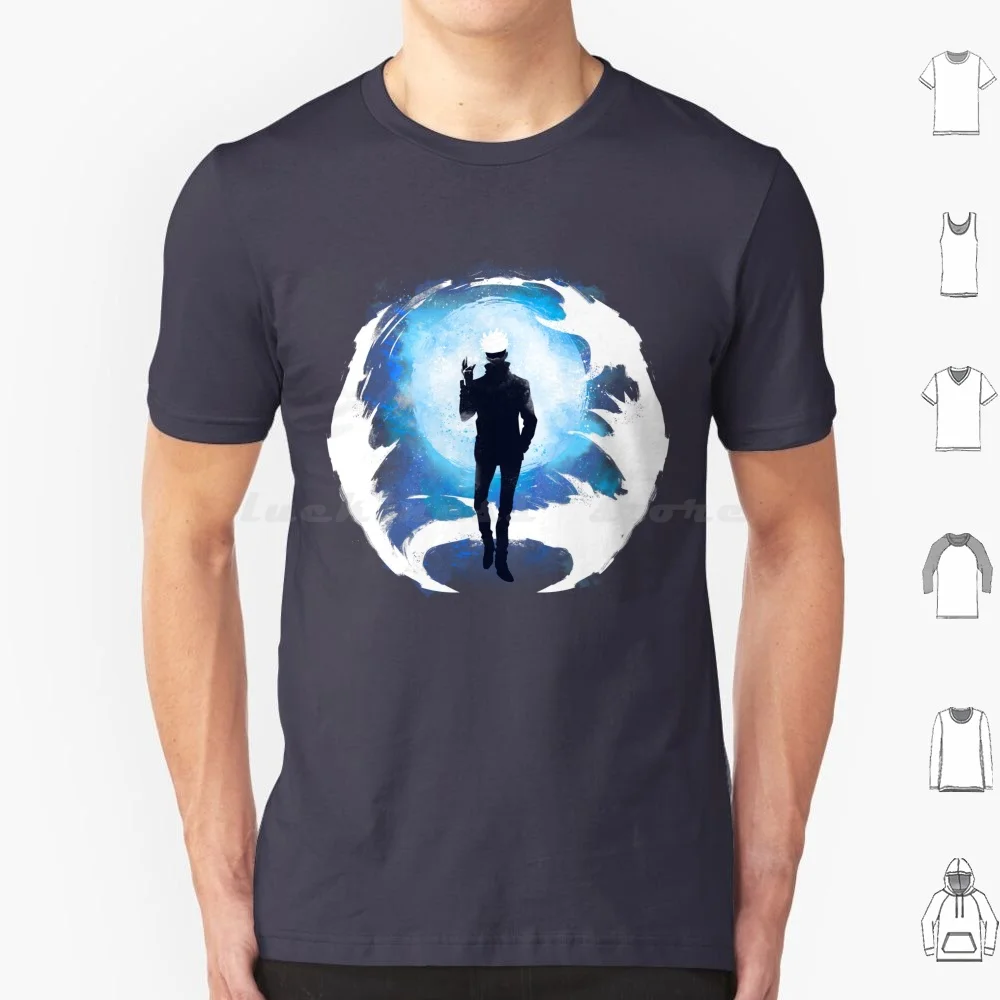 Maglietta Senza Limiti Uomo Donna Bambini 6Xl Gojo Tradizionale Tradizionale Gojo Satoru Gojo Satoru Gojou Satoru Gojou Gojo Ink Gojo