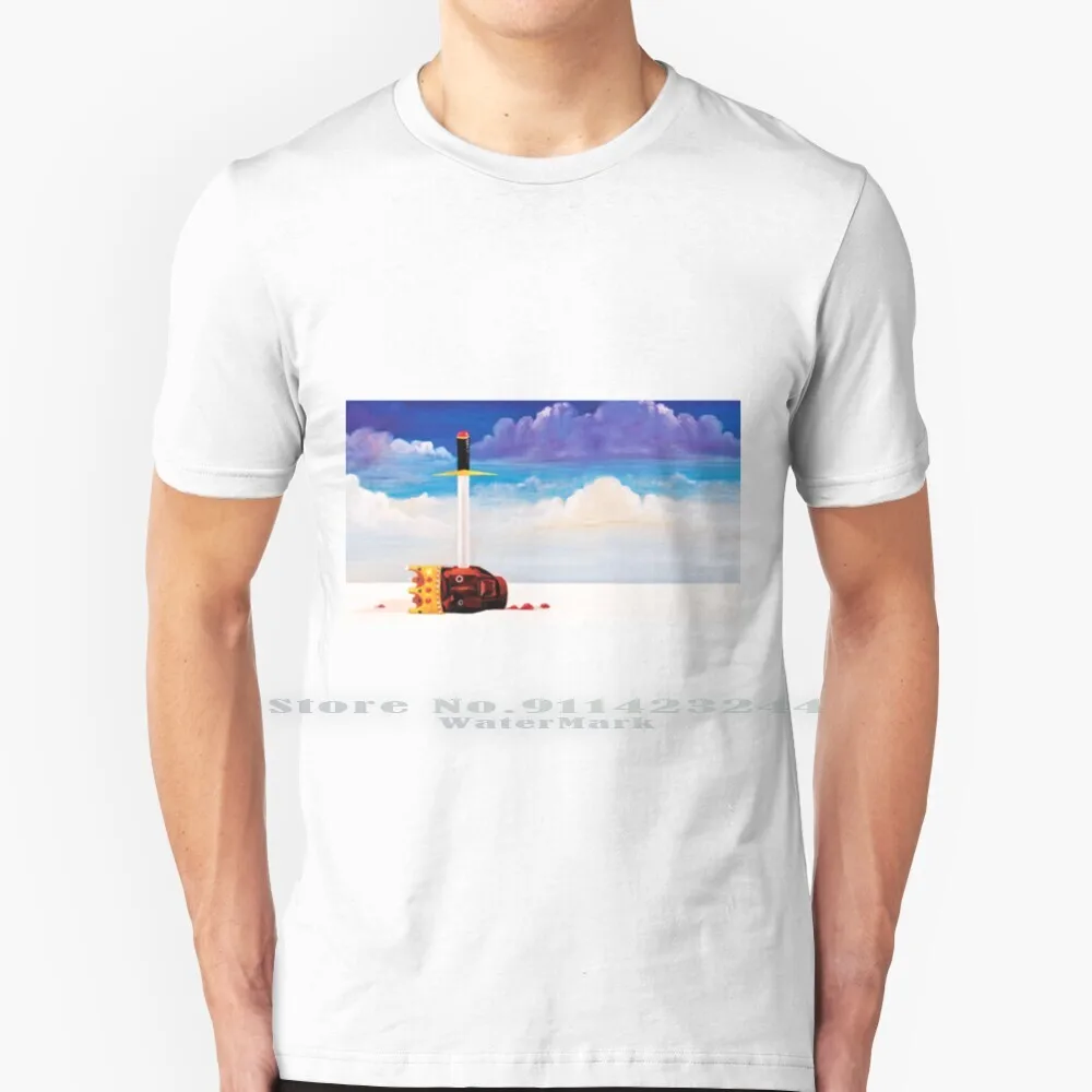 Maglietta Morta Di Kanye West-King Cotton 6Xl Kanye West Pablo Escobar Tlop Power Mbdtf My Beautiful Dark Twisted Fantasy Running