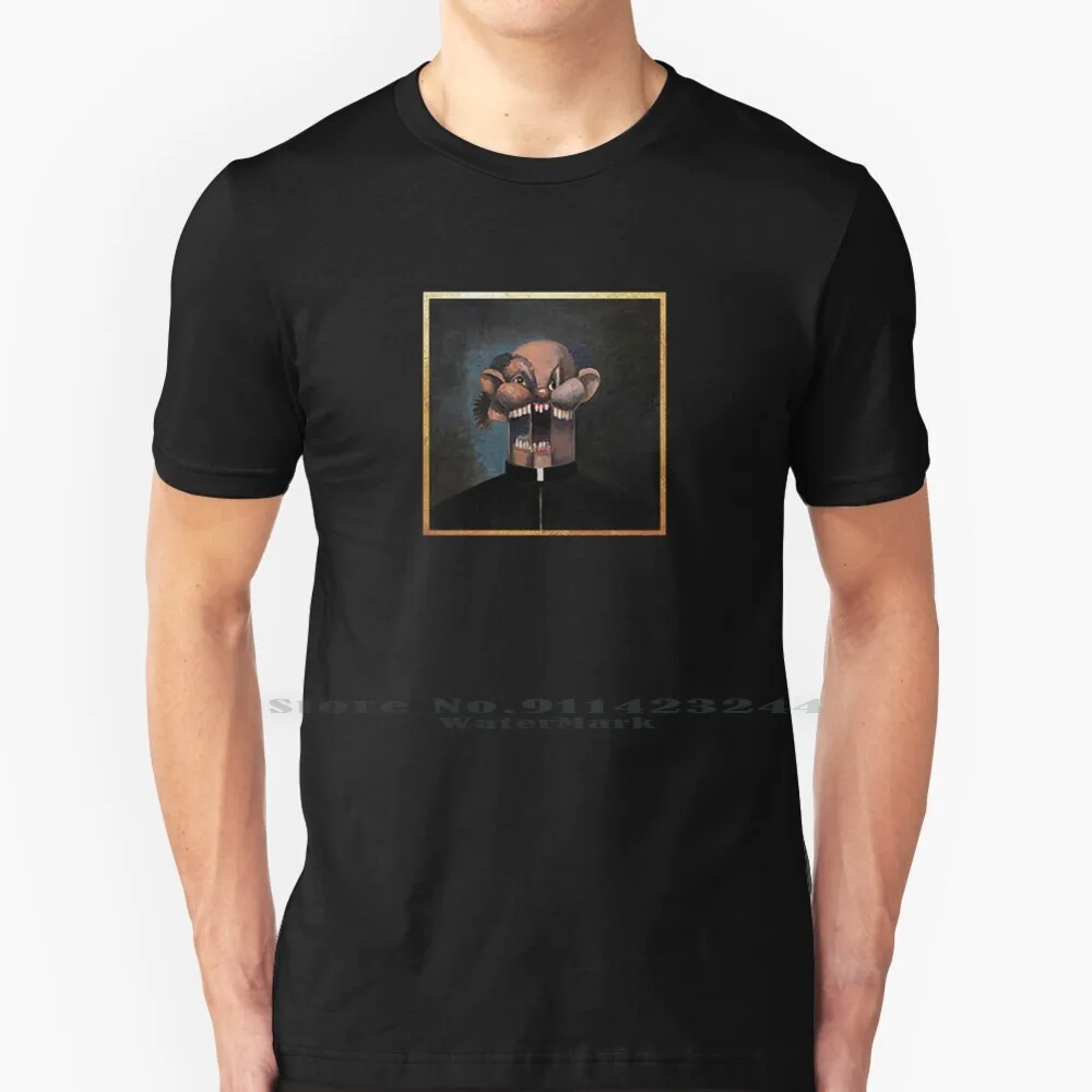 My Beautiful Dark Twisted Fantasy T Shirt 100% Puro Cotone Mbdtf Kanye West George Emporalbum Cover Rap Hip Hop Contemporaneo
