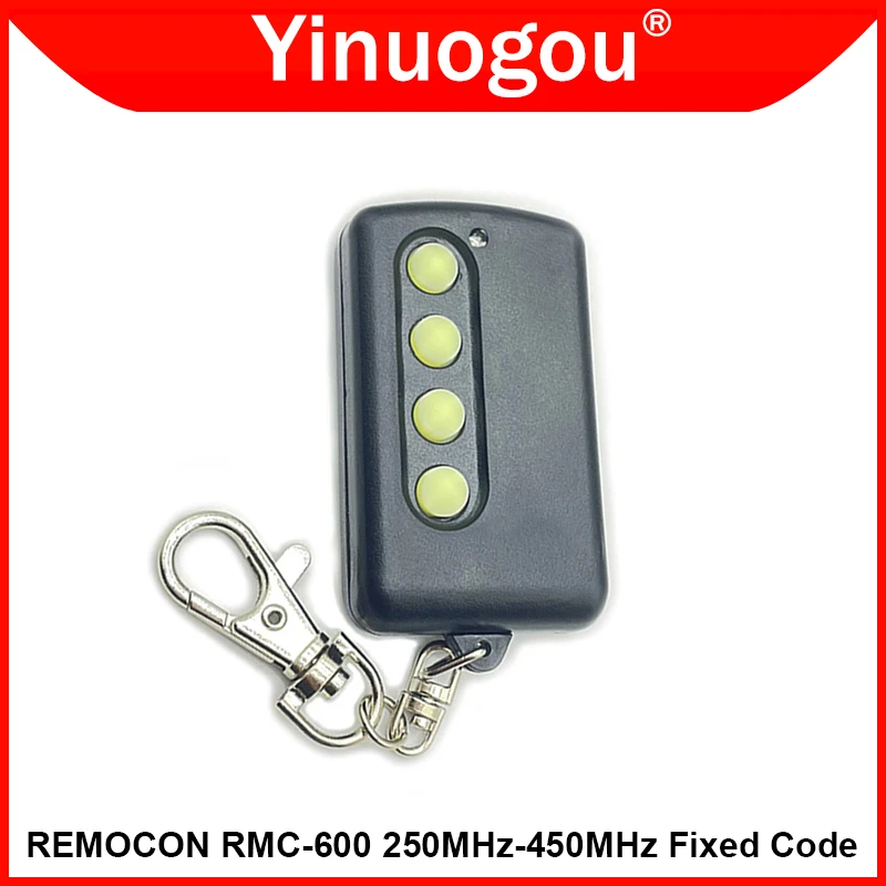 Remocon Rmc 600 Rmc600 Rmc-600 250Mhz-450Mhz Codice Fisso Porta Del Garage Telecomando Duplicatore Apricancello Trasmettitore Di Comando