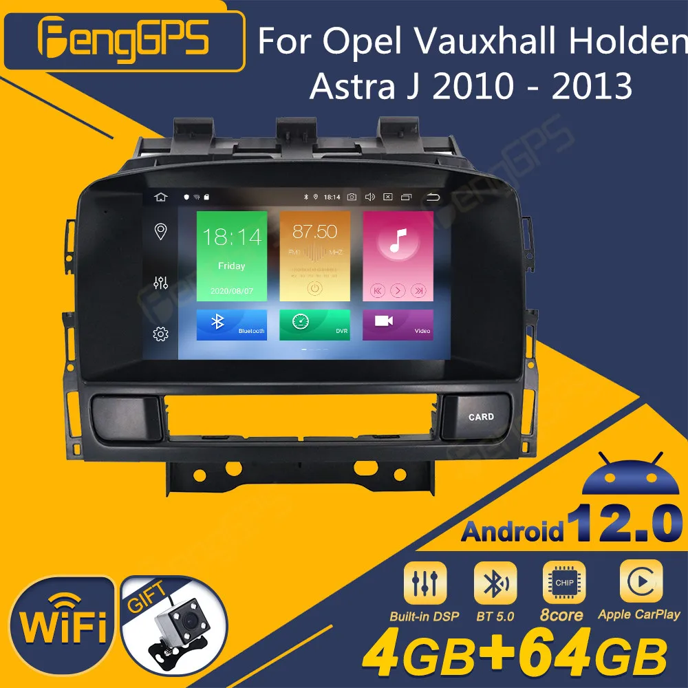 Per Opel Vauxhall Holden Astra J 2010 - 2013 Autoradio Android 2Din Ricevitore Stereo Autoradio Multimedia Lettore Dvd Gps Navi Px6