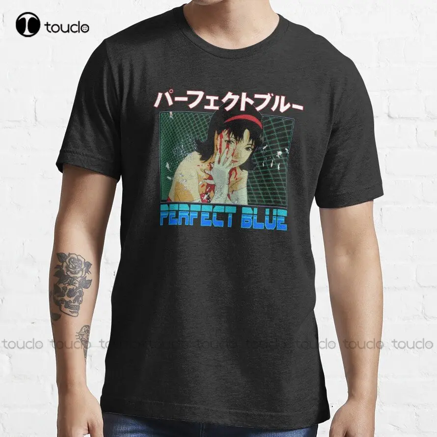 Mima Kirigoe Perfect Blue Mima Kirigoe Perfect Blue Anime T-Shirt Custom Aldult Teen Unisex Digital Printing Tee Shirts Xs-5Xl
