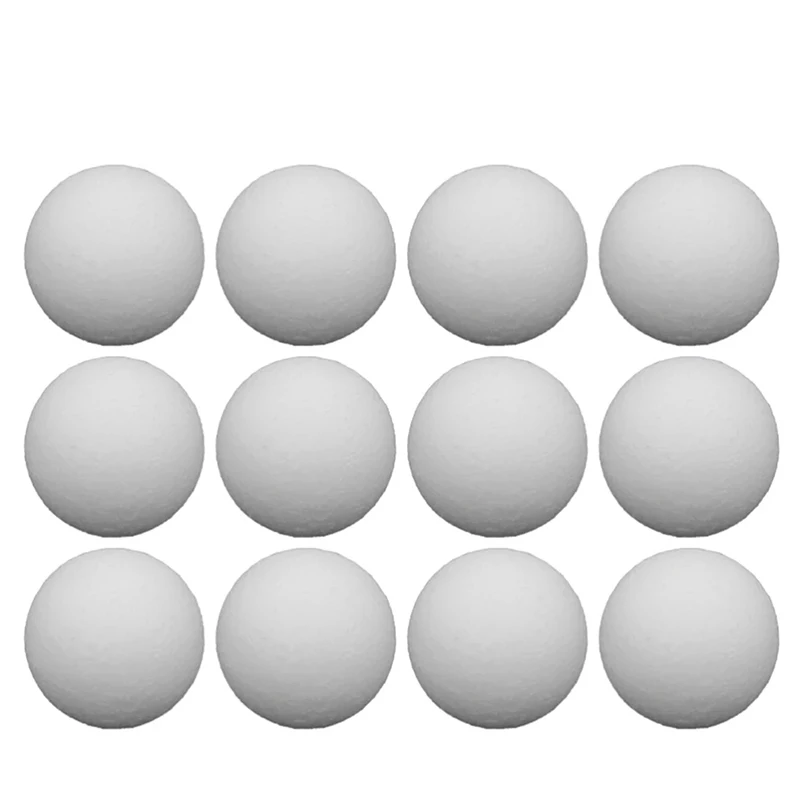 10 Pz 36Mm Calcio Balilla Foosballs Sostituzione Del Gioco Ufficiale Da Tavolo Gioco Palloni Da Calcio Bianco Mini Pallone Da Calcio Calcio Balilla