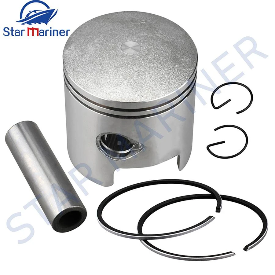 3C8-00004-3 Pistone Kit 3C8-00004 3C8-87123 + Anello Di 0.5 Millimetri Per Tohatsu 40Hp 50Hp M40D M50D Mercury Mariner 3Cyl 40Hp 50Hp 779 96152
