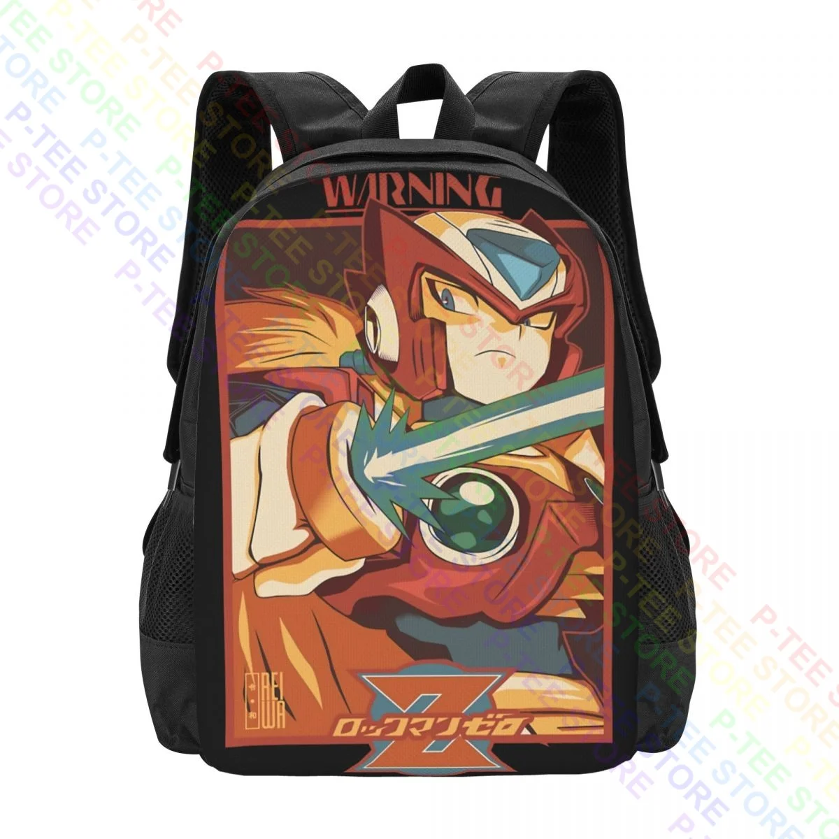 Zero Maverick Hunter Rockman X Megaman Xbackpack Moda Di Grande Capacità Personalizzata