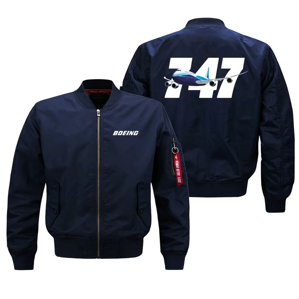 Thin Thick S-8Xl New Man Coats Jackets Super Boeing 747 Pilot Jacket Ma1 Bomber Jacket Spring Autumn Winter Mens Jackets Coats