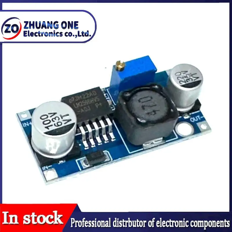 Lm2596Hvs Lm2596 Hv Lm2596Hv Dc-Dc Adjustable Step Down Buck Converter Power Module 4.5-50V To 3-35V Urrent Limiting