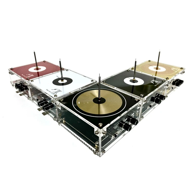 Per Tesla Artificial Lightning-Pattern Storm Coil Electronic Pocket Fireworks Bobina Musicale Bluetooth Con Spina Americana