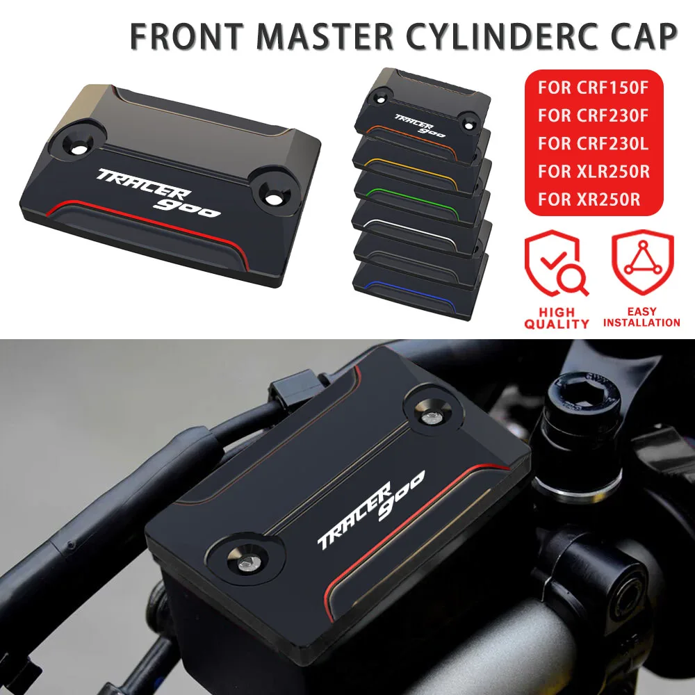 Coperchio Del Tappo Del Serbatoio Del Liquido Dei Freni Anteriore Posteriore Del Motociclo Per Yamaha Tracer 900 / Tracer 900 Gt 2019-2020 Xsr 900 201