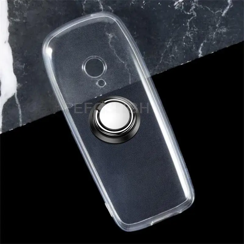 Cover Completa Alla Moda Per Nokia 6310 2021 Supporto Ad Anello In Metallo Cover Posteriore Magnetica In Tpu Per Nokia 6310 2021