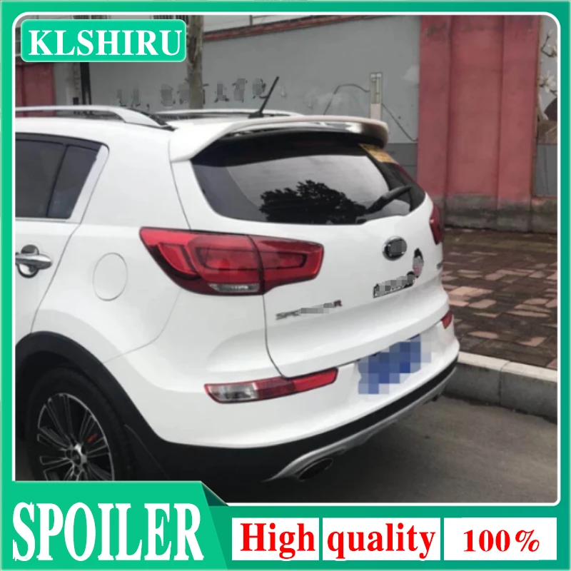 Per Kia Sportage Spoiler 2011-2017 Materiale Abs Di Alta Qualità Primer Alettone Posteriore Auto Colore Spoiler Posteriore Per Kia Sportage R