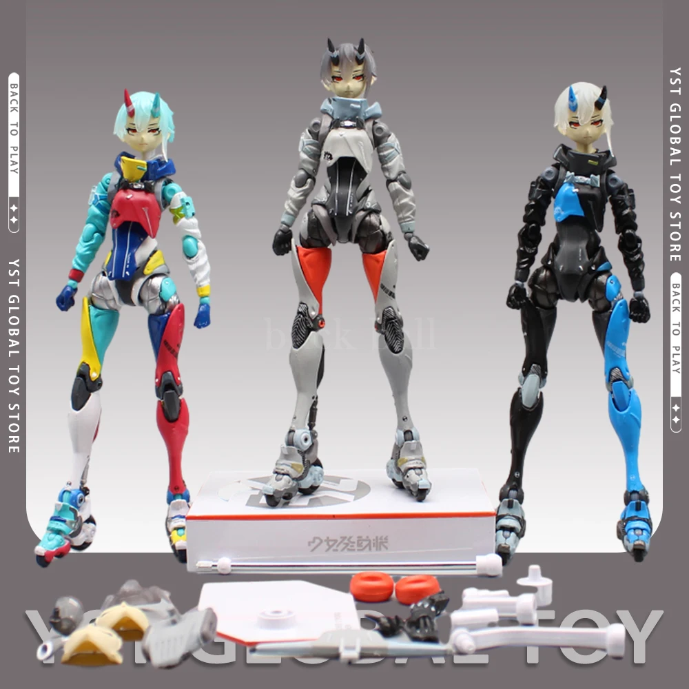 Gsc Max Factory Ssx 155 Techno Buda Mandarin Surf Action Figures Motored Cyborg Runner Figures Pvc Anime Model Ornamenten Kids Toys