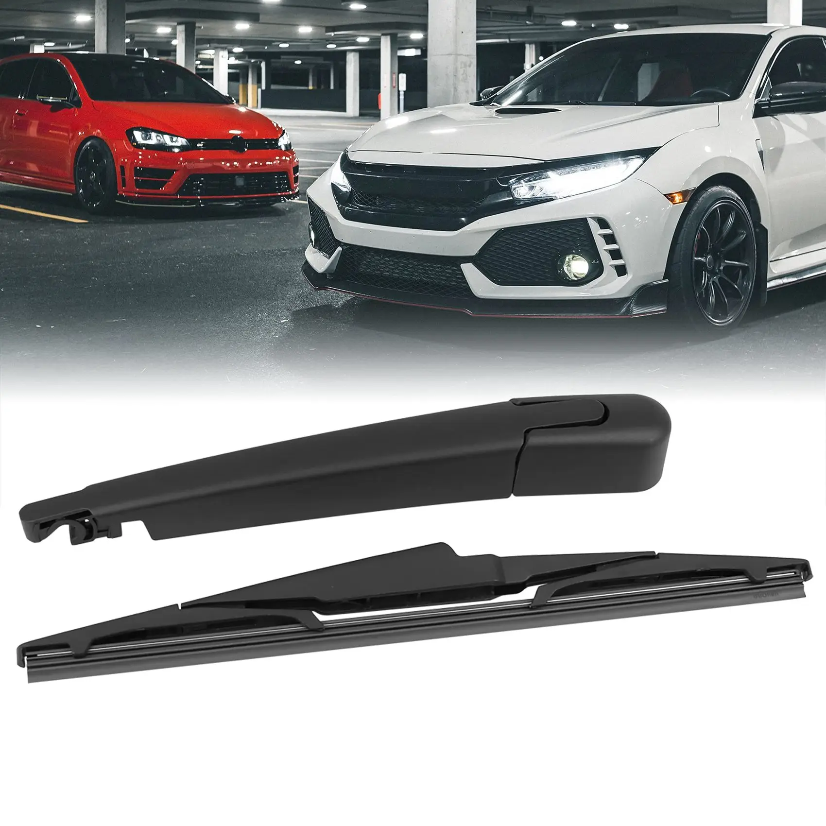 Set Braccio Spazzola Tergicristallo Posteriore Da 288Mm Per Kia Carens Sportage Per Hyundai I10 Per Kia Carens Sorento Sportage