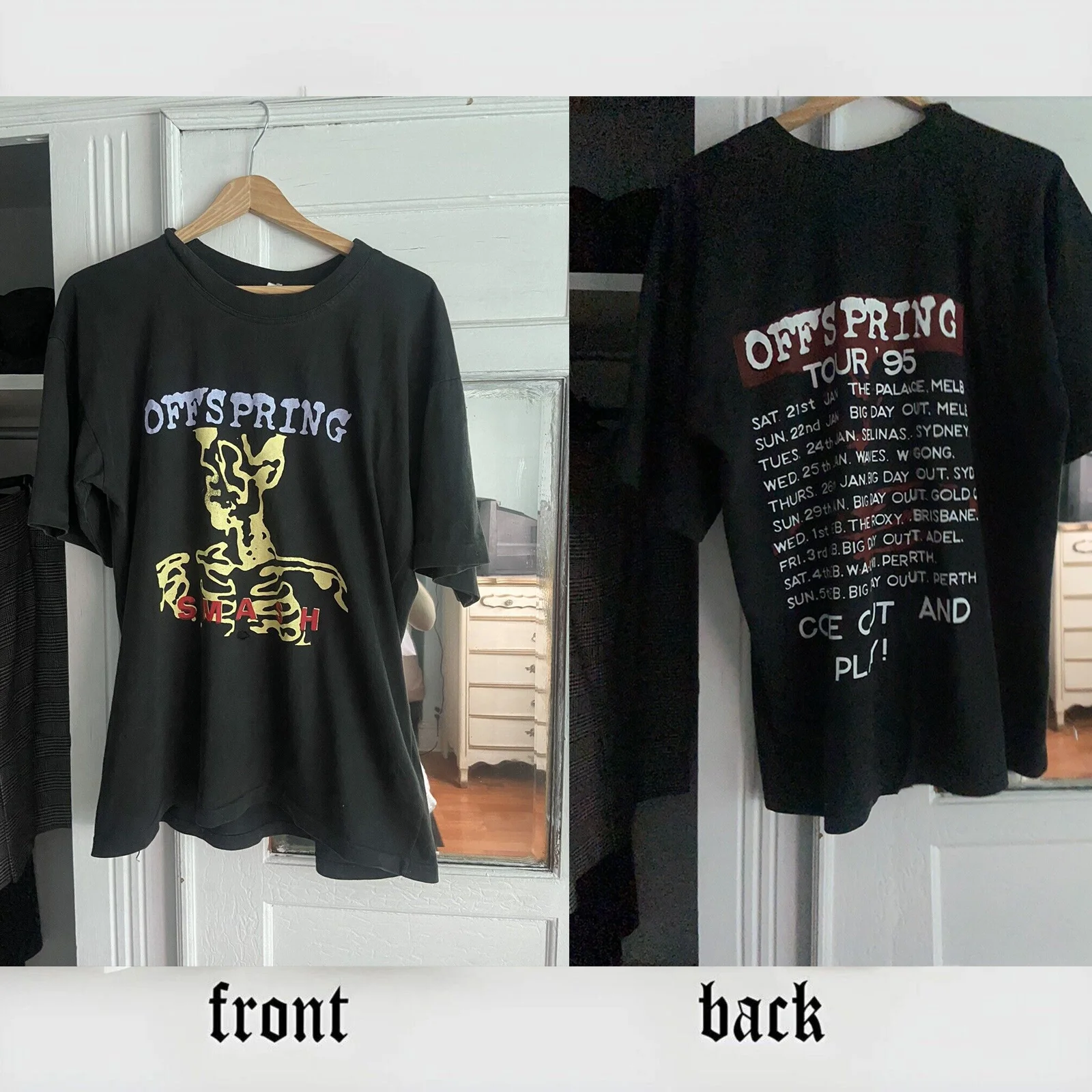 The Couply 1995 Tour Tour T Shirt Rare Size S-4Xl Zc2138